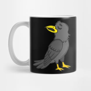 Raven bird crow jackdaw jay hooded crow cute Mug